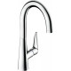Смеситель Hansgrohe Talis M51 72814000 для кухонной мойки, хром, однорычажный, высота излива 21.5 см