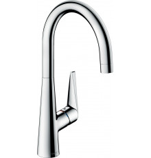 Смеситель Hansgrohe Talis M51 72812000 для кухонной мойки, хром, однорычажный, высота излива 26.2 см