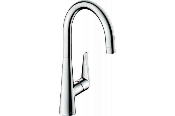 Смеситель Hansgrohe Talis M51 72812000 для кухонной мойки, хром, однорычажный, высота излива 26.2 см