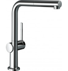 Смеситель Hansgrohe Talis M54 72808000 для кухонной мойки, хром, однорычажный, высота излива 26.5 см