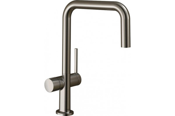 Смеситель Hansgrohe Talis M54 72807800 для кухонной мойки, сталь, однорычажный, высота излива 22 см