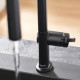 Смеситель Hansgrohe Talis M54 72806670 для кухонной мойки, матовый черный, однорычажный, высота излива 22 см