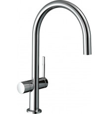 Смеситель Hansgrohe Talis M54 72805000 для кухонной мойки, хром, однорычажный, высота излива 22.3 см