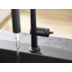 Смеситель Hansgrohe Talis M54 72804670 для кухонной мойки, матовый черный, однорычажный, высота излива 22.3 см