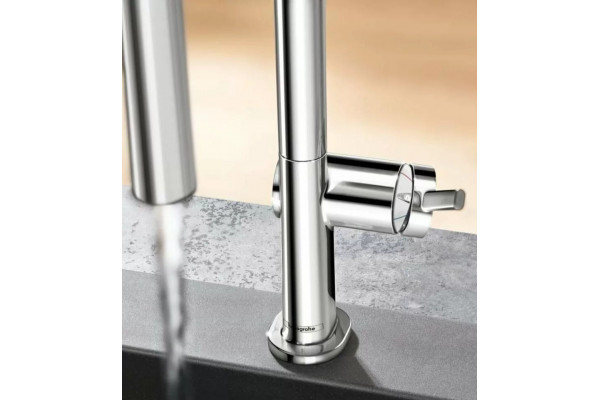 Смеситель Hansgrohe Talis M54 72803000 для кухонной мойки, хром, однорычажный, высота излива 21 см