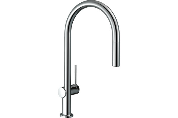 Смеситель Hansgrohe Talis M54 72802000 для кухонной мойки, хром, однорычажный, высота излива 21 см