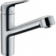 Смеситель Hansgrohe Focus M42 71829000 для кухонной мойки, хром, однорычажный, высота излива 15 см