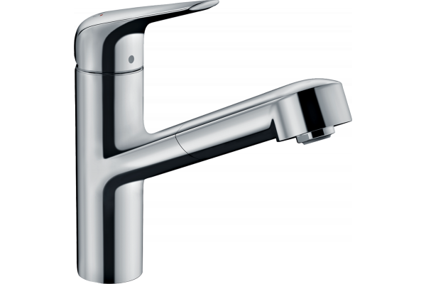 Смеситель Hansgrohe Focus M42 71829000 для кухонной мойки, хром, однорычажный, высота излива 15 см