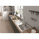 Смеситель Hansgrohe Focus M42 71820000 для кухонной мойки, хром, однорычажный, высота излива 21.9 см