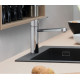 Смеситель Hansgrohe Focus M43 71816000 для кухонной мойки, хром, однорычажный, высота излива 12.2 см