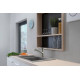 Смеситель Hansgrohe Focus M42 71814800 для кухонной мойки, сталь, однорычажный, высота излива 15 см