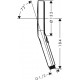 Душевая лейка Hansgrohe Rainfinity 130 26865000 хром штанга 25 см,  в современном стиле