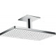 Верхний душ Hansgrohe Rainmaker Select 460 24002400 белый - хром штанга 16.4 см, размер 46.6 см