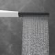 Душевая лейка Hansgrohe Rainfinity 100 26866700 матовый белый штанга 23 см,  в современном стиле