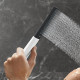 Душевая лейка Hansgrohe Rainfinity 100 26866700 матовый белый штанга 23 см,  в современном стиле