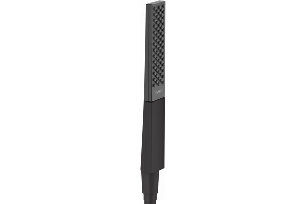 Душевая лейка Hansgrohe Rainfinity 100 26866670 матовый черный штанга 23 см,  в современном стиле