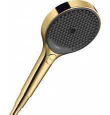 Душевая лейка Hansgrohe Rainfinity 130 26864990 полированное золото штанга 25 см,  в современном стиле
