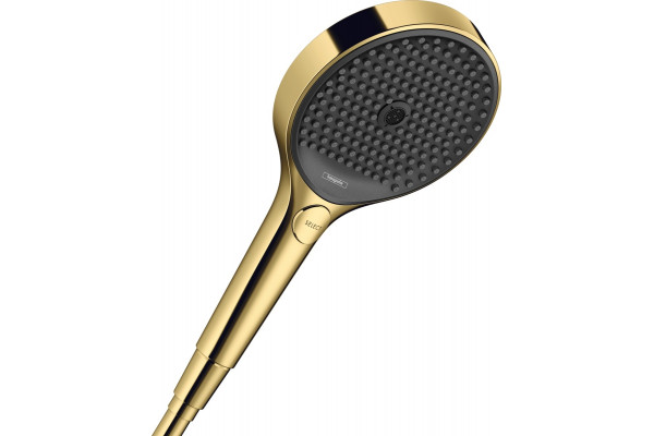 Душевая лейка Hansgrohe Rainfinity 130 26864990 полированное золото штанга 25 см,  в современном стиле