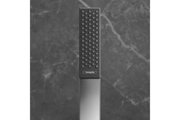 Душевой гарнитур Hansgrohe Rainfinity 26857000 хром штанга 25.3 см, шланг пластиковый 125 см