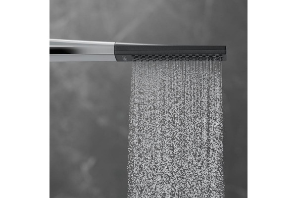 Душевой гарнитур Hansgrohe Rainfinity 26857000 хром штанга 25.3 см, шланг пластиковый 125 см
