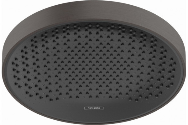 Верхний душ Hansgrohe Rainfinity 360 26231340 шлифованный черный хром штанга 7.3 см,  в современном стиле
