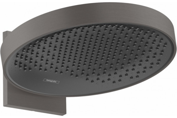 Верхний душ Hansgrohe Rainfinity 360 26230340 шлифованный черный хром штанга 16.8 см, 1 режим