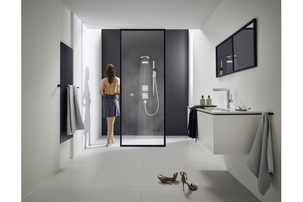 Душевой гарнитур Hansgrohe Pulsify Relaxation 105 3jet 24171000 хром штанга 95.9 см, шланг пластиковый 160 см