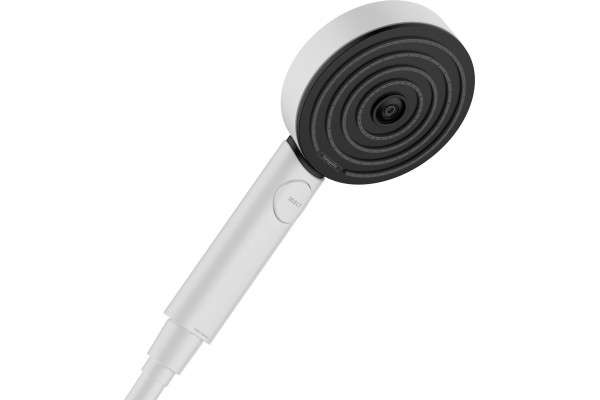 Душевая лейка Hansgrohe Pulsify Select 105 3jet 24111700 матовый белый штанга 22.35 см,  в современном стиле
