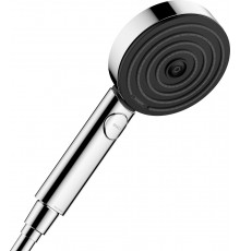 Душевая лейка Hansgrohe Pulsify Select 105 3jet 24111000 хром штанга 22.35 см,  в современном стиле
