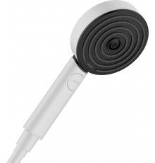 Душевая лейка Hansgrohe Pulsify Select 105 3jet 24101700 матовый белый штанга 22.35 см,  в современном стиле