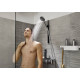 Душевая лейка Hansgrohe Pulsify Select 105 3jet 24101000 хром штанга 22.35 см,  в современном стиле
