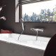 Душевая лейка Hansgrohe Pulsify Select 105 3jet 24101000 хром штанга 22.35 см,  в современном стиле