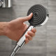 Душевая лейка Hansgrohe Pulsify Select 105 3jet 24101000 хром штанга 22.35 см,  в современном стиле