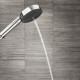 Душевая лейка Hansgrohe Pulsify Select 105 3jet 24101000 хром штанга 22.35 см,  в современном стиле