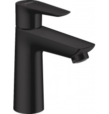 Смеситель Hansgrohe Talis E 71712670 для раковины, матовый черный, однорычажный, высота излива 10.4 см