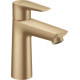 Смеситель Hansgrohe Talis E 71712140 для раковины, брашированная бронза, однорычажный, высота излива 10.4 см