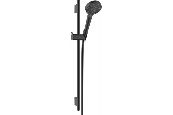 Душевой гарнитур Hansgrohe Vernis Blend 26422670 матовый черный штанга 71.8 см, шланг пластиковый 160 см