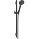 Душевой гарнитур Hansgrohe Vernis Blend 26422670 матовый черный штанга 71.8 см, шланг пластиковый 160 см