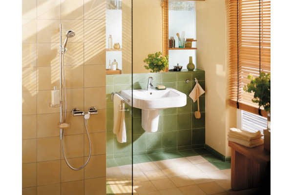 Смеситель Hansgrohe Talis S 32031000 для раковины однорычажный, хром