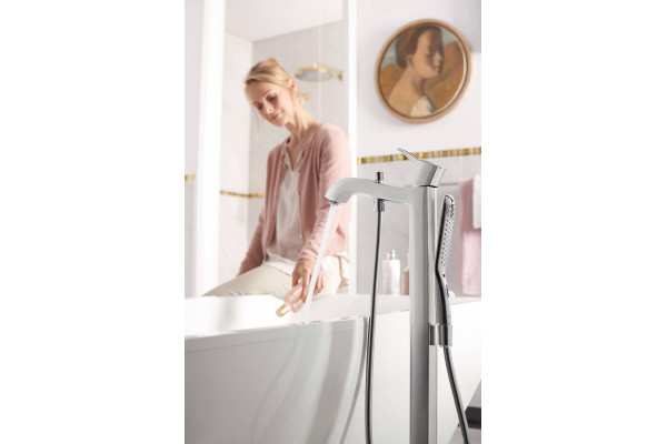 Смеситель Hansgrohe Metropol Classic 31445000 напольный, хром, однорычажный, длина излива 21 см