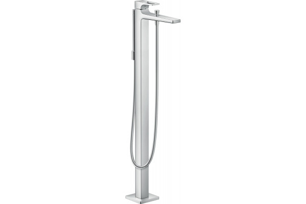 Смеситель Hansgrohe Metropol 74532000 напольный, хром, однорычажный, длина излива 23.5 см