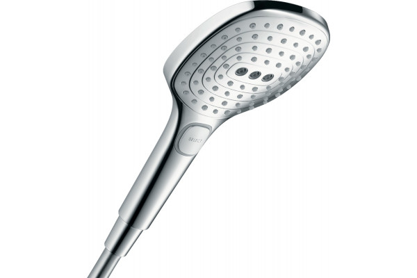 Душевой гарнитур Hansgrohe Raindance Select E 26622000 хром штанга 71.8 см, шланг пластиковый 160 см