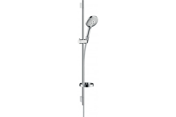 Душевой гарнитур Hansgrohe Raindance Select S 26633000 хром штанга 100.8 см, шланг пластиковый 160 см