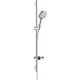 Душевой гарнитур Hansgrohe Raindance Select S 26633000 хром штанга 100.8 см, шланг пластиковый 160 см