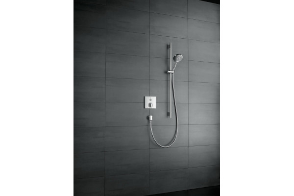 Душевой гарнитур Hansgrohe Raindance Select S 26633000 хром штанга 100.8 см, шланг пластиковый 160 см