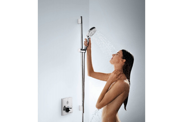 Душевой гарнитур Hansgrohe Raindance Select S 26633000 хром штанга 100.8 см, шланг пластиковый 160 см