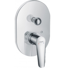 Смеситель Hansgrohe Logis E 71408000 С ВНУТРЕННЕЙ ЧАСТЬЮ, для ванны с душем, однорычажный, хром