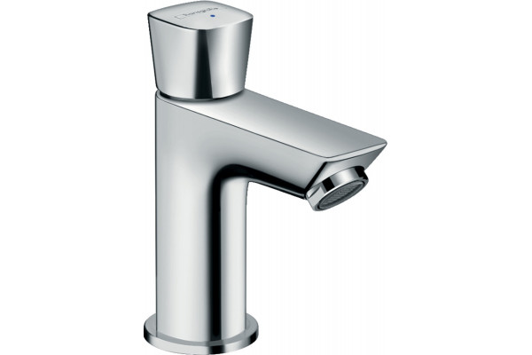 Кран Hansgrohe Logis 71120000 для раковины, хром, двухвентильный, высота излива 7.9 см