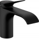 Смеситель Hansgrohe Vivenis 80 75012670 для раковины, матовый черный, однорычажный, длина излива 13.3 см