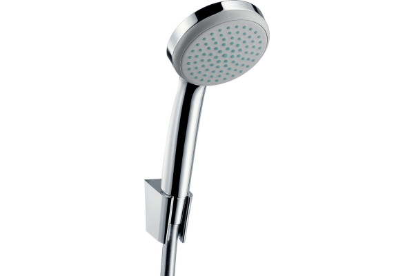 Душевой гарнитур Hansgrohe Croma 100 27574000 хром штанга 29.5 см, шланг пластиковый 125 см